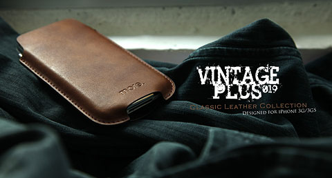 Custodia More-Thing Vintage Plus Leather Collection per iPhone 3GS More-Thing Vintage Plus Leather Case