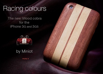 Miniot iWood Cobra per iPhone 3GS Miniot iWood Cobra per iPhone 3GS