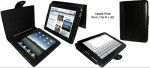 Piel Frama Snap Closure per iPad