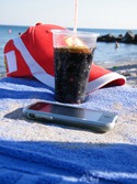 in-spiaggia-con-iphone-3gs