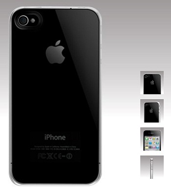 SwitchEasy NUDE Ultra Black per iPhone 4 SwitchEasy NUDE Ultra Black per iPhone 4