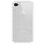 DefaultCase Perforated Case White per iPhone 4