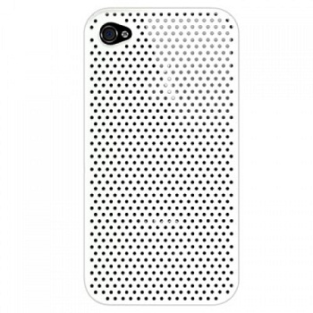 DefaultCase Perforated Case White per iPhone 4 DefaultCase Perforated Case White per iPhone 4