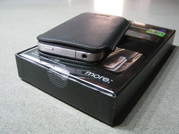 More-Thing Letique' Norman Black per iPhone 4