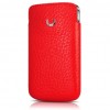BeyzaCases Retro Slim Vertical Case Flo Red
