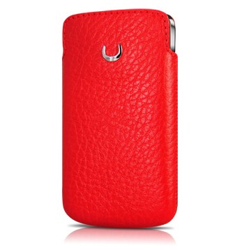 BeyzaCases Retro Slim Vertical Case Flo Red BeyzaCases Retro Slim Vertical Case Flo Red