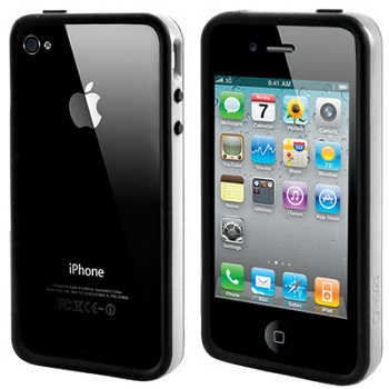 Bumper Gear4 The Band Grey Black per iPhone 4 Bumper Gear4 The Band Grey Black per iPhone 4