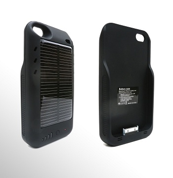 Mooncharge Hybrid Solar Battery Case per iPhone 4 Mooncharge Hybrid Solar Battery Case per iPhone 4