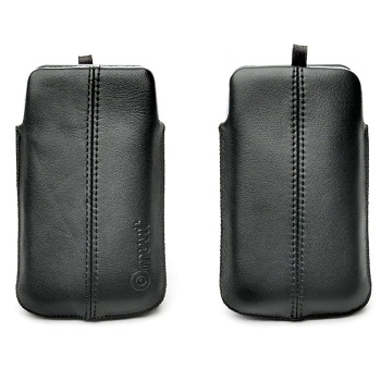 Celly Muvit iSoft Leather Pouch per iPhone 4 Celly Muvit iSoft Leather Pouch per iPhone 4