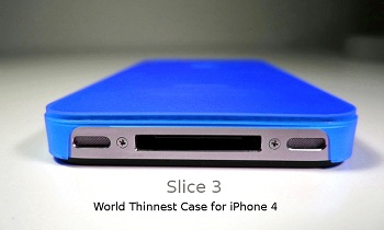 Pinlo Slice3 Blue per iPhone 4