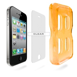 Pellicola Kioky con applicatore per iPhone 4 Pellicola Kioky con applicatore per iPhone 4