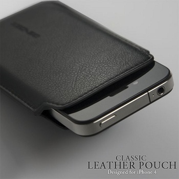 ZZCASE iPhone Classic Leather Pouch Black ZZCASE iPhone Classic Leather Pouch Black