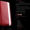 Sena Cases Corsa Red/White per iPhone 4
