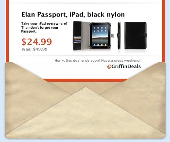 GriffinDeals #2: custodie Elan Passport per iPad GriffinDeals #2: custodie Elan Passport per iPad