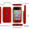 Custodia IvySkin Quattro per iPhone 4 IvySkin Quattro Glass Screen Touch-Thru iPhone 4