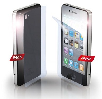Cellular Line Ultra Glass Fronte e Retro per iPhone 4