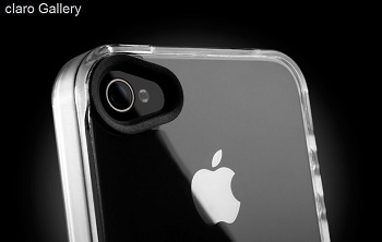 iSkin Claro Clear Hybrid Case per iPhone 4 iSkin Claro Clear Hybrid Case per iPhone 4