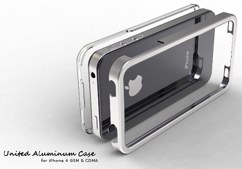 Pinlo United Case Alu Bumper per iPhone 4 Pinlo United Case Alu Bumper per iPhone 4