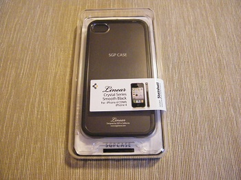SGP Linear Crystal Series (Smooth Black) per iPhone 4 SGP Linear Crystal Series (Smooth Black) per iPhone 4