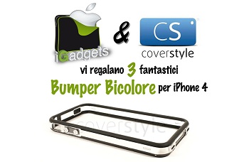 Contest give-away Bumper CoverStyle iPhone 4 su iGadgets Contest give-away Bumper CoverStyle iPhone 4 su iGadgets