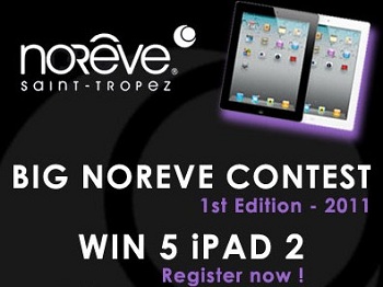 Noreve Big Contest: in palio 5 iPad 2 16GB Wi-Fi Noreve Big Contest: in palio 5 iPad 2 16GB Wi-Fi