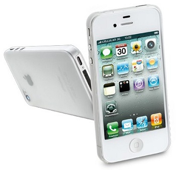 Cellular Line 035 (Frosted Clear) per iPhone 4S Cellular Line 035 (Frosted Clear) per iPhone 4S