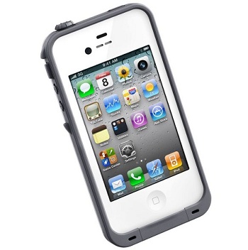 White LifeProof Case G2 per iPhone 4S White LifeProof Case G2 per iPhone 4S