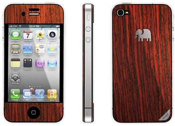 Skin Trunket American Rosewoord (Blood Red) per iPhone 4S Skin Trunket American Rosewoord (Blood Red) per iPhone 4S