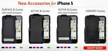 Gamma custodie SEIDIO per iPhone 5