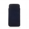Knomo Black Leather Slim per iPhone 5