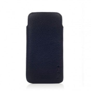 Knomo Black Leather Slim per iPhone 5 Knomo Black Leather Slim per iPhone 5
