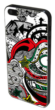 NoGlueLab Skin Cover per iPhone 5 e 5S
