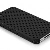 Incase Perforated Snap Case Black per iPhone 4